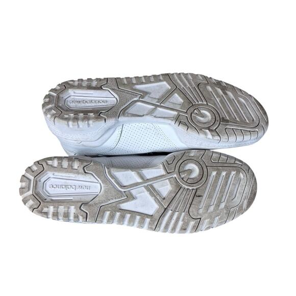 New Balance | Men's 550 Trainers Sneakers Platform Lace Up All White Size 8.5 - Picture 10 of 12
